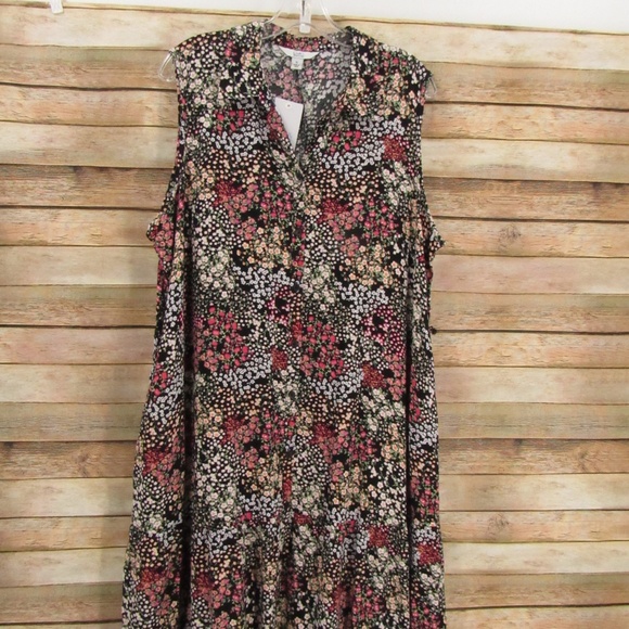 croft & barrow Dresses & Skirts - Croft & Barrow Maxi/Midi Floral Sleeveless Dress XL